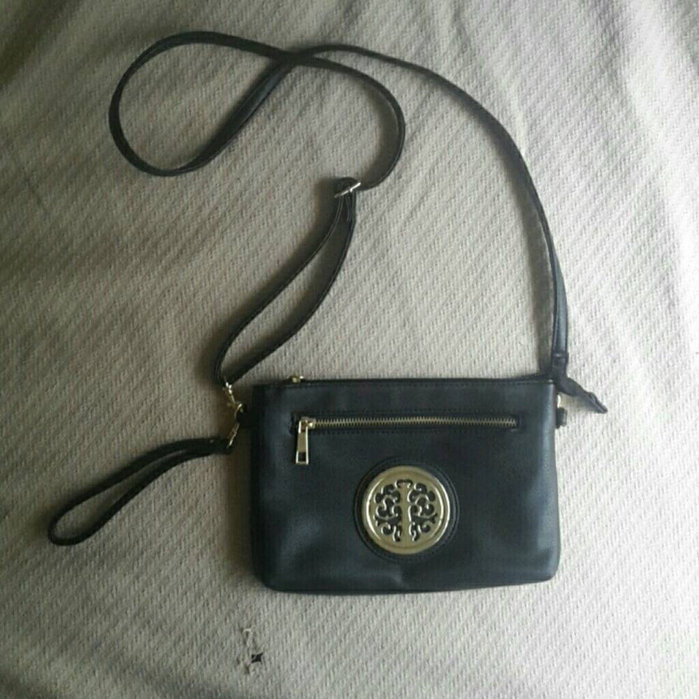 Black Leather Satchel